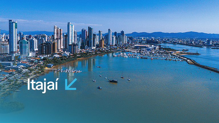 Imagem da cidade de Itajaí